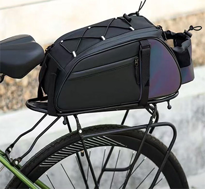 Sacoche de coffre de vélo avec compartiment isotherme