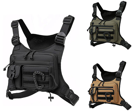 Gilet de course Chest Rigs pour salle de sport