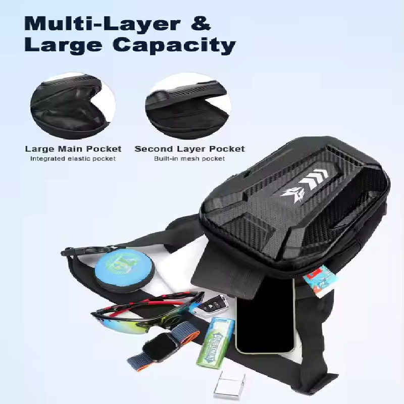 Waterproof outdoor cycling leg bag