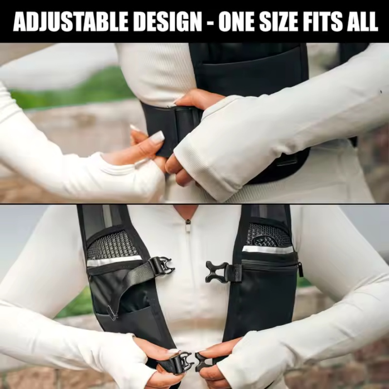 Sweat-absorbent neoprene running gear