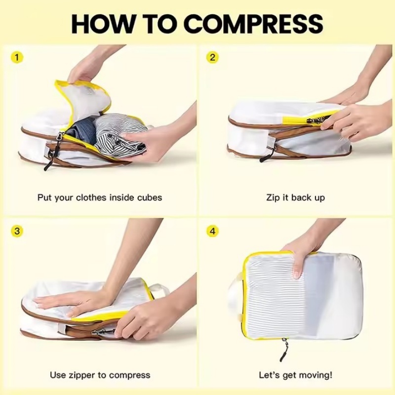 Travel Gear Organizer Kit