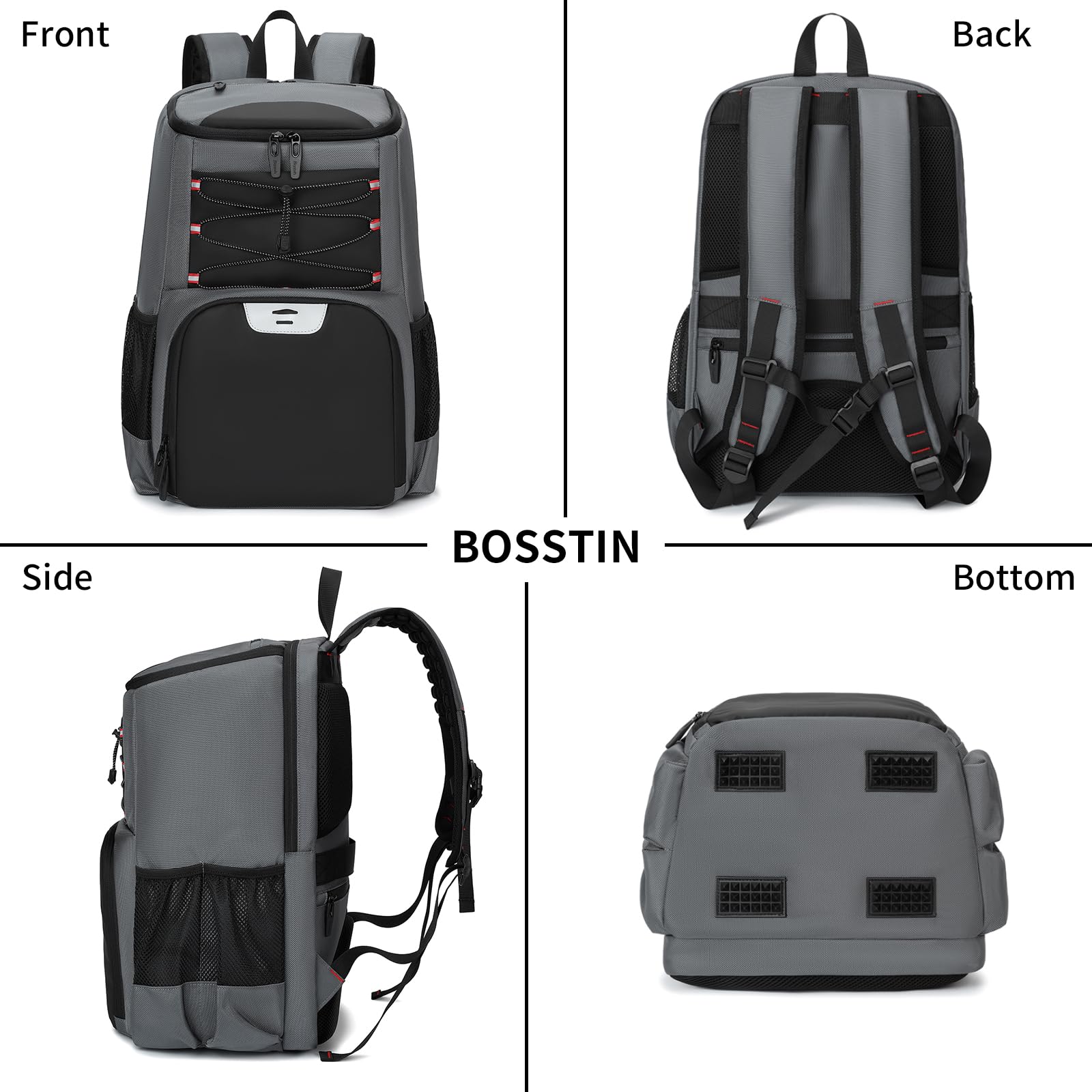 Versatile single strap bowling backpack