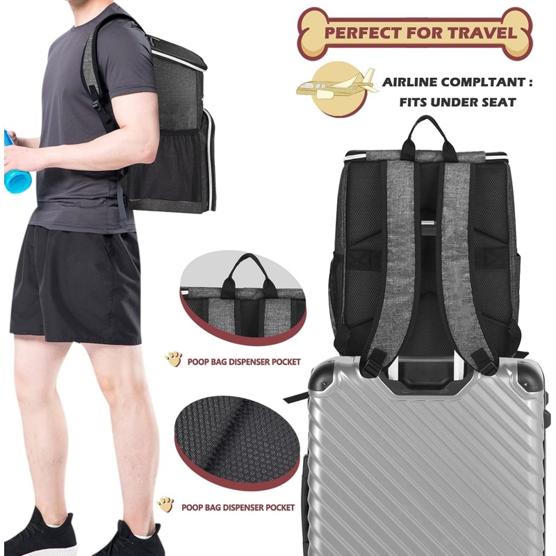 Versatile airline pet carrier backpack