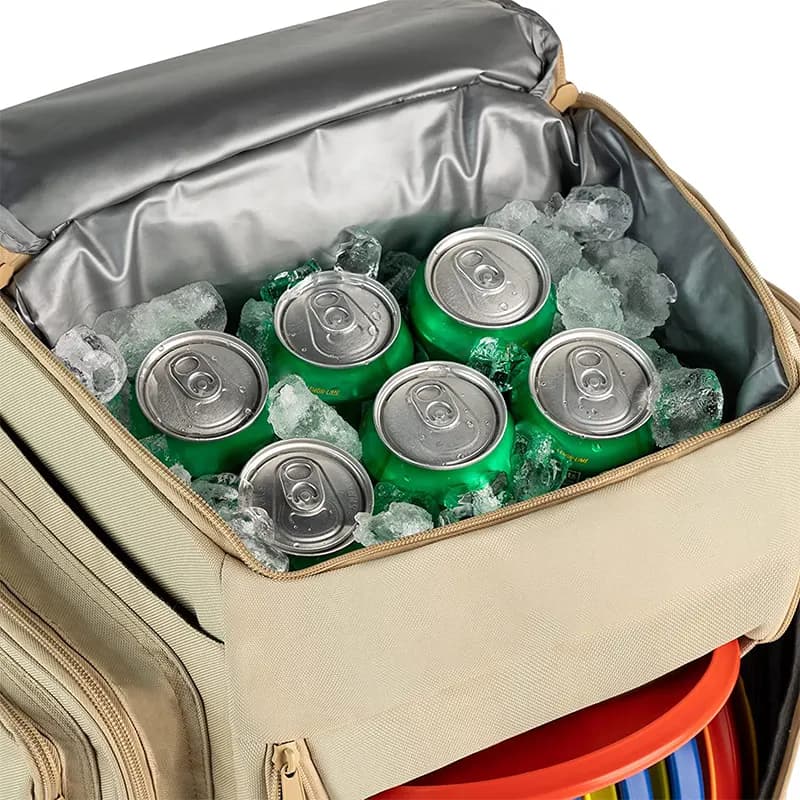Travel friendly golf cooler pack