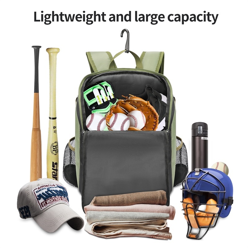 Ventilated cleat compartment baseball basketball hybrid