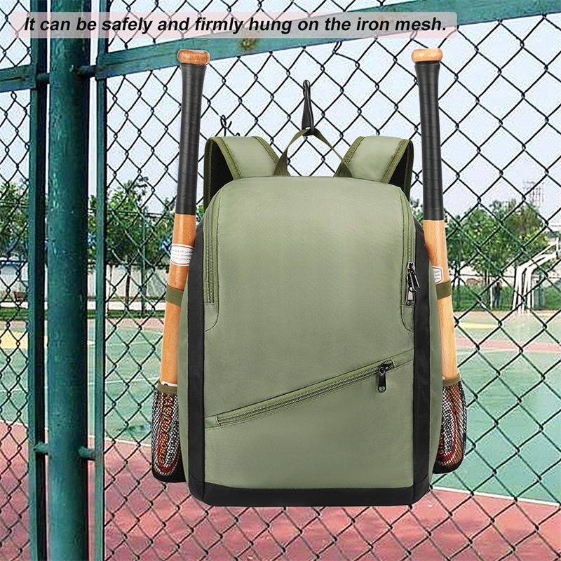 Custom logo team bat basketball backpack wholesale