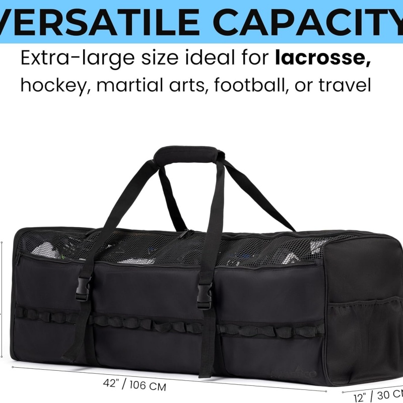 Adjustable shoulder straps for gear bag