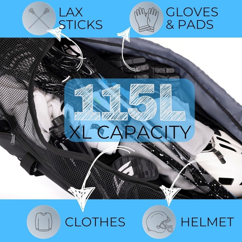 Moisture-wicking lacrosse glove technology