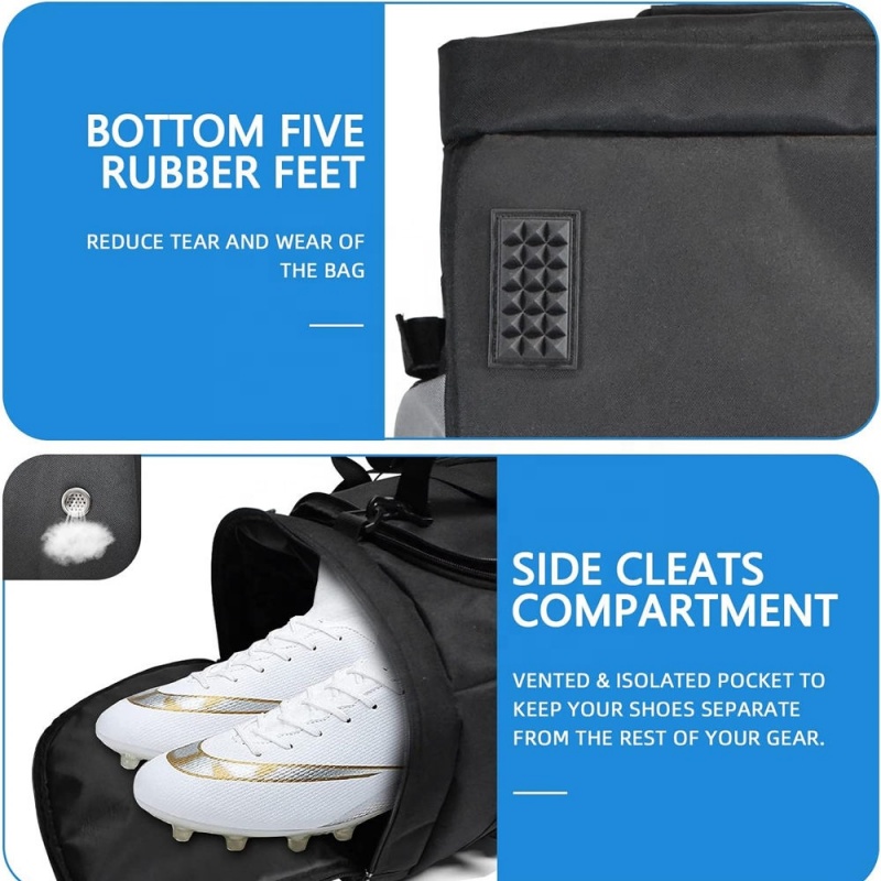 Travel-friendly lacrosse gear storage solution