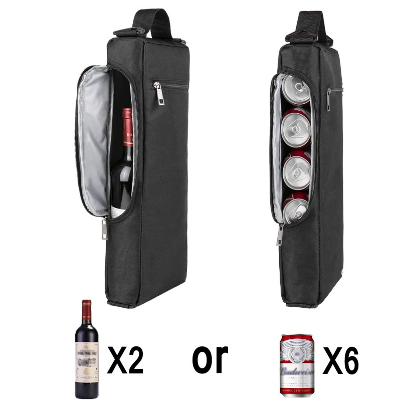 Large capacity beverage cooler tote